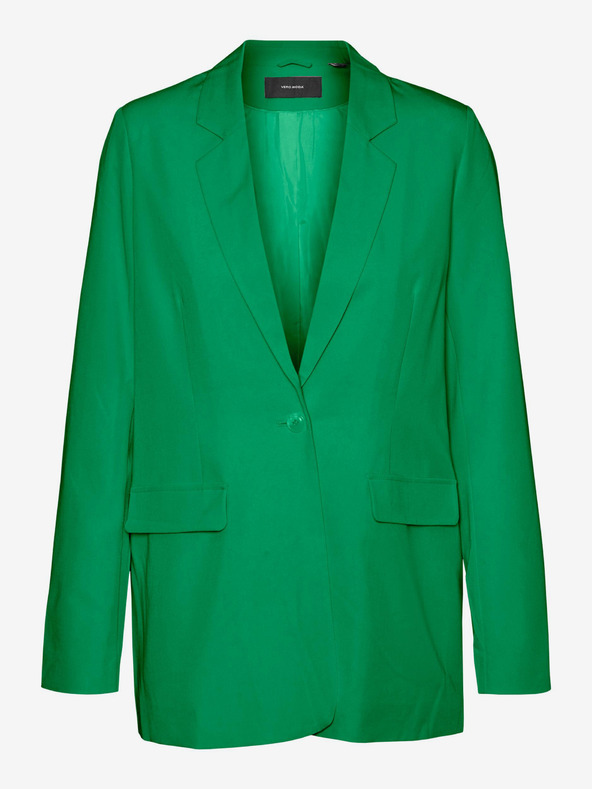 Vero Moda Zelená dámska nadrozmerná bunda VERO MODA Zelda