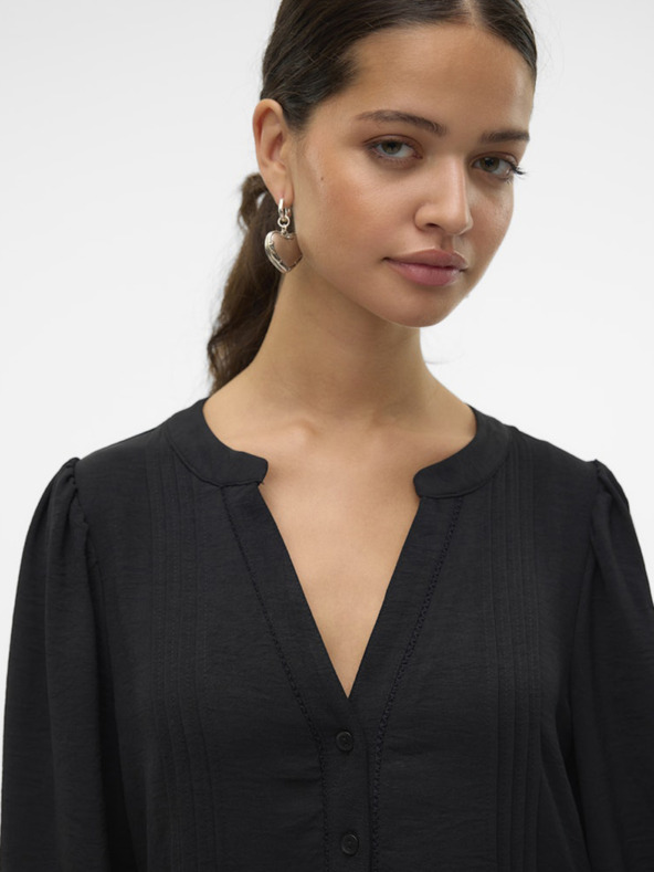 Vero Moda Čierne dámske šaty Vero Moda Emma