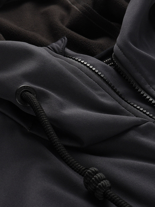 ALPINE PRO Pánska lyžiarska softshellová bunda s membránou ALPINE PRO JARG