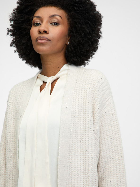 Orsay Krémový dámsky kardigan ORSAY