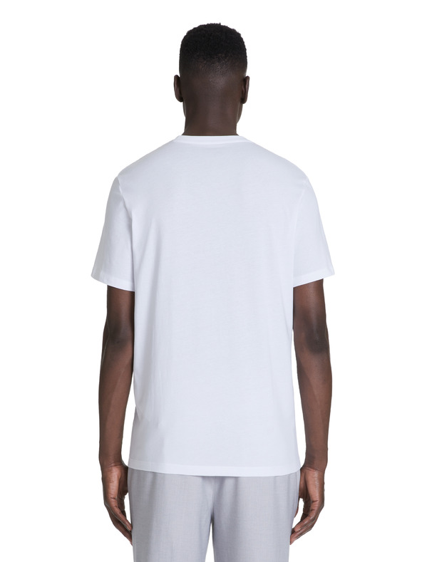Celio Biele tričko so vzorom Jeville Celio