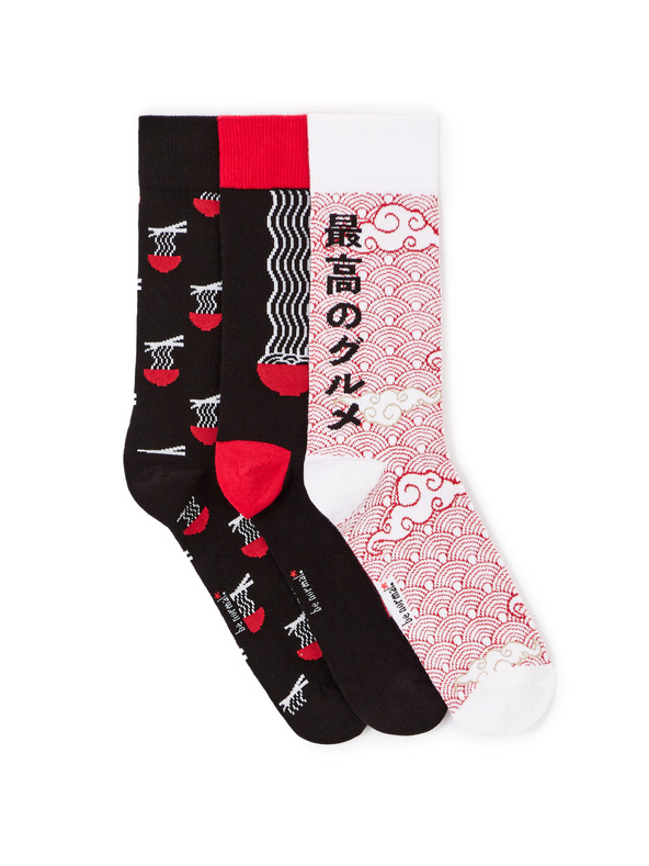 Celio Darčekové balenie ponožiek Ramen, 3ks ONE SIZE Celio