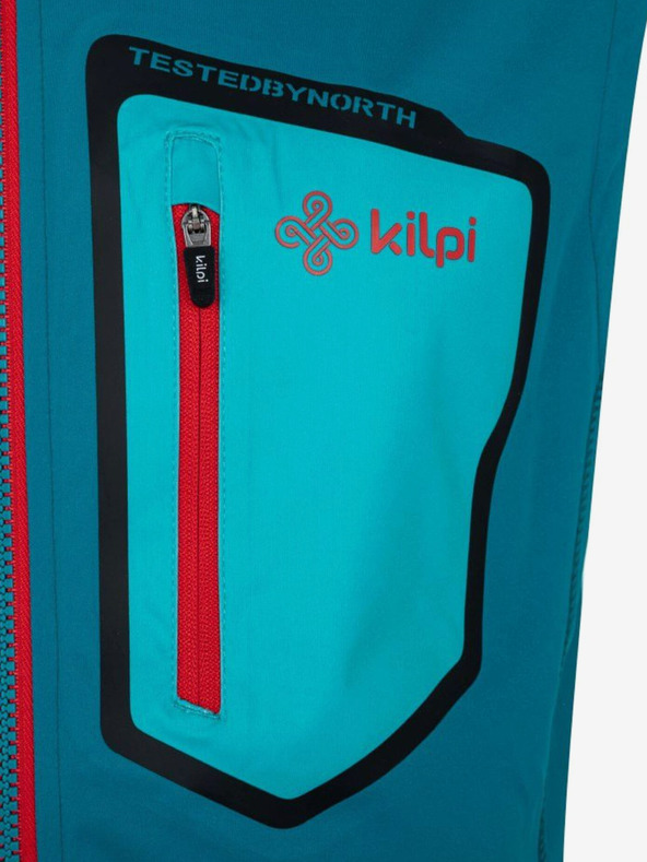 Kilpi Tyrkysová pánska softshellová vesta Kilpi Riello-M