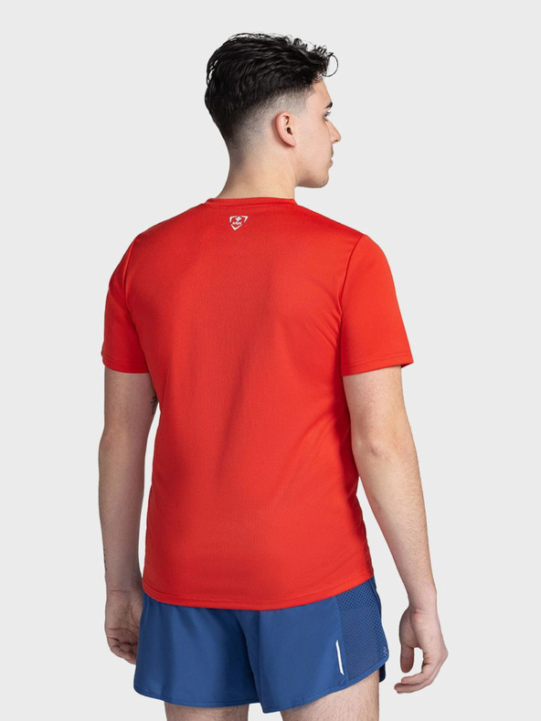 Kilpi Červené pánske športové tričko Kilpi DIMA