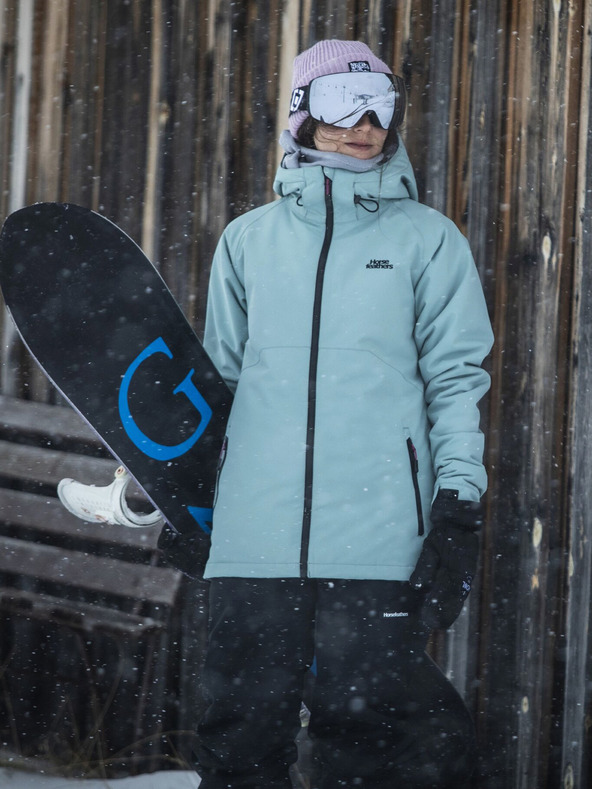 Horsefeathers Bunda Halia - modrá hmla Horsefeathers