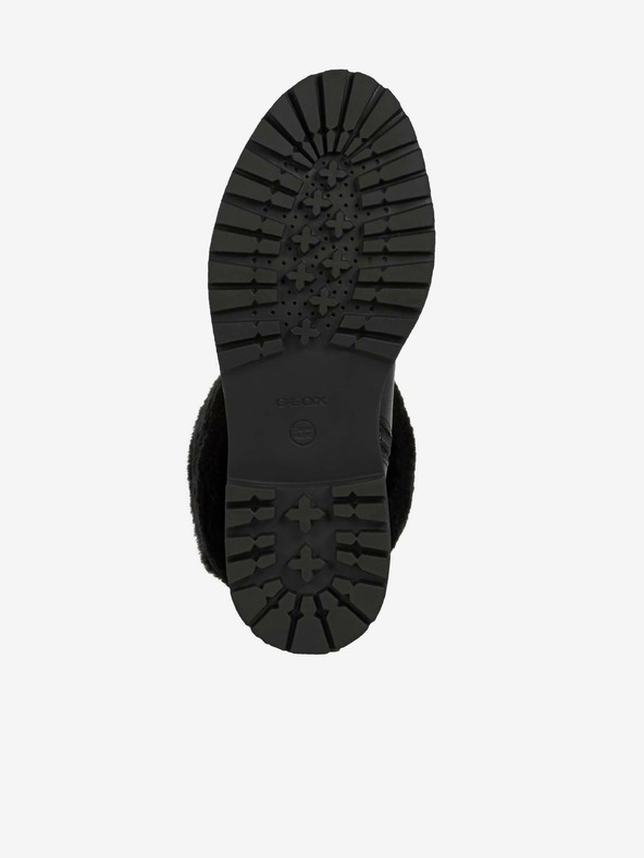 Geox Čierne dámske čižmy Geox Iridea
