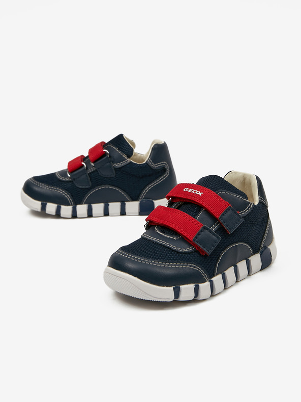 Geox Chlapčenské prvé kroky Geox Iupidoo Modré