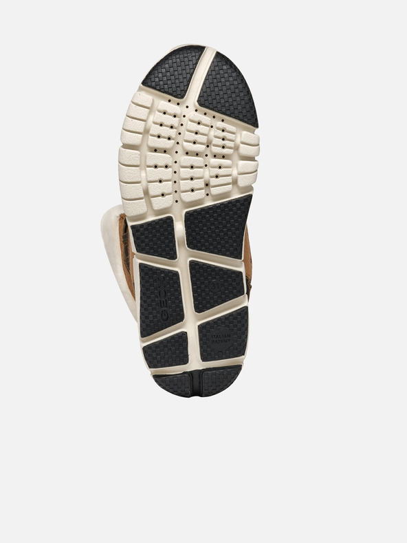 Geox Svetlohnedé dievčenské členkové topánky Geox Flexyper AB