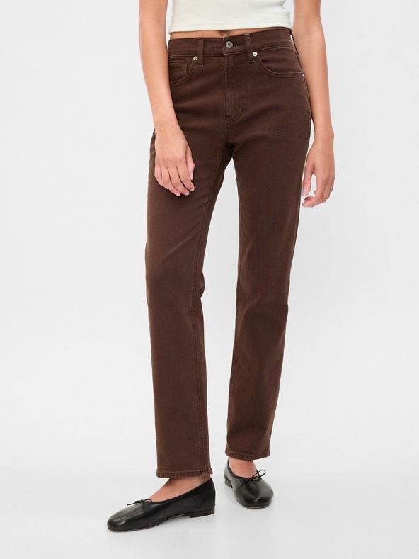 GAP Džínsy original straight High Rise 90s GAP