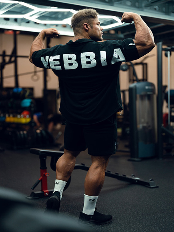 Nebbia 90s THROWBACK 350 Tričko nadrozmernej veľkosti