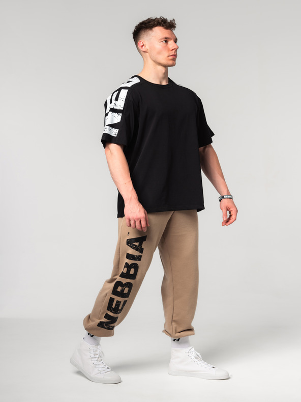 Nebbia Voľné vrecovité tepláky s vreckami GYM BRO 365