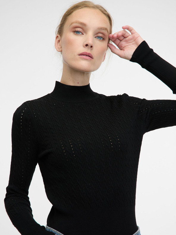 Orsay Čierny dámsky sveter ORSAY