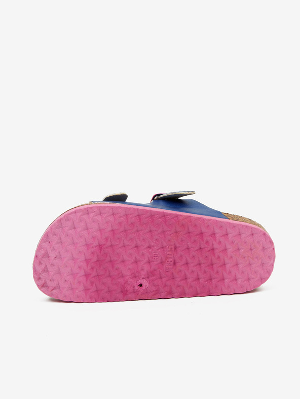 Lee Cooper Modré dievčenské papuče Lee Cooper