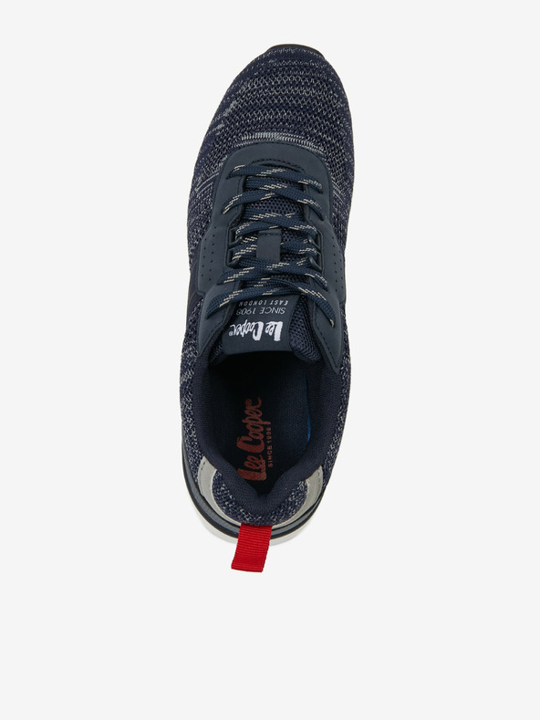 Lee Cooper Tmavosivé pánske tenisky Lee Cooper