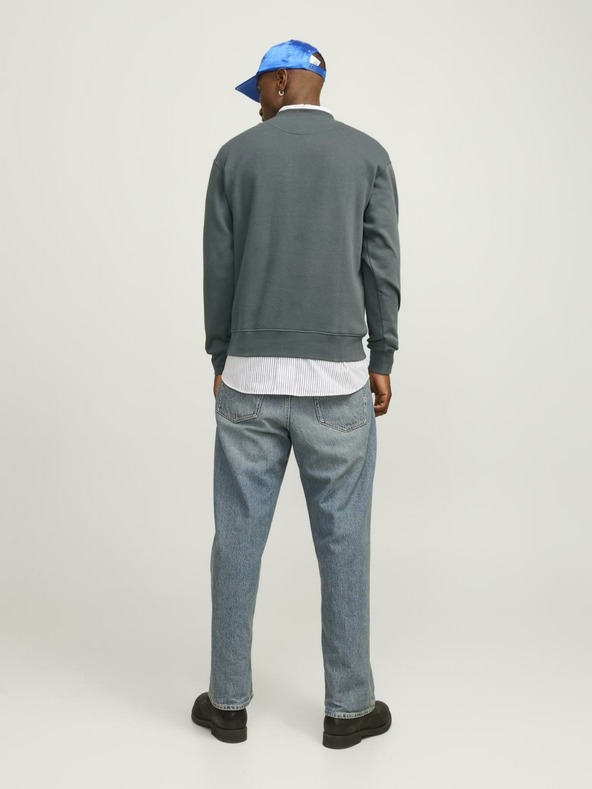 Jack & Jones Šedá pánska mikina Jack & Jones