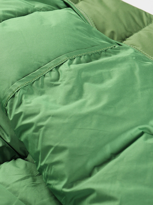 ALPINE PRO Pánska zimná páperová bunda s dwr ALPINE PRO ROGIT treetop