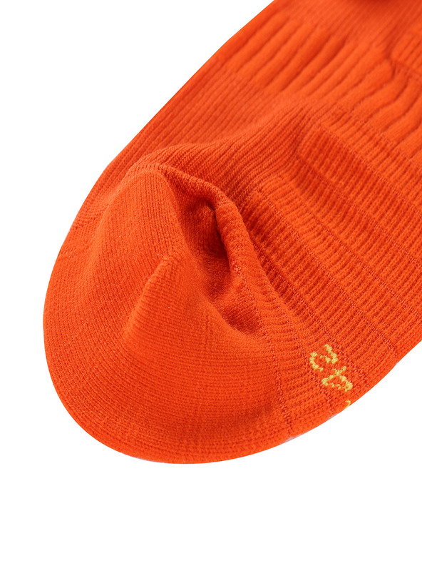 ALPINE PRO Antibakteriálne ponožky ALPINE PRO REDOVICO 2 oranžové