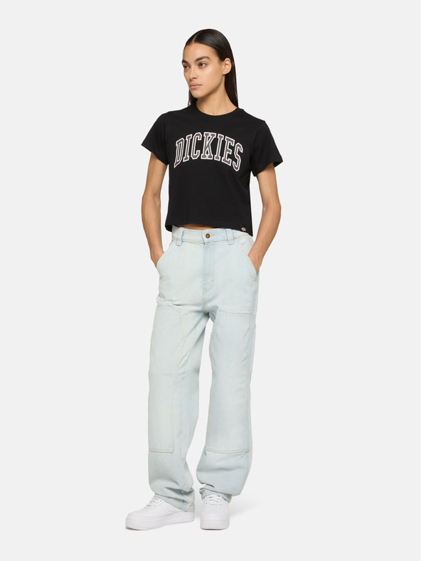 Dickies Čierne dámske tričko Dickies Aitkin