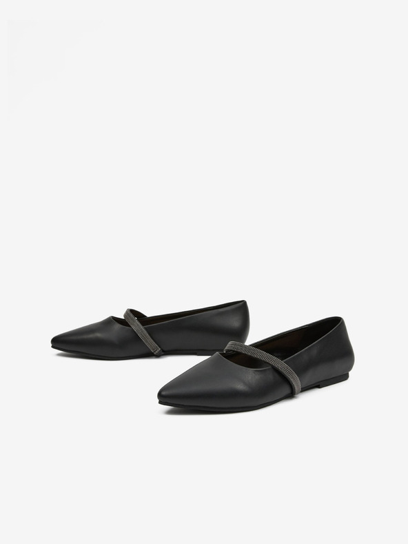 Orsay Čierne dámske baleríny ORSAY
