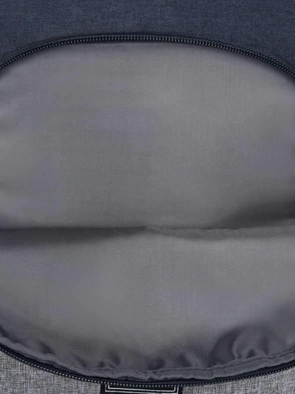 Travelite Tmavomodrý batoh Travelite Basics Melange Navy/grey