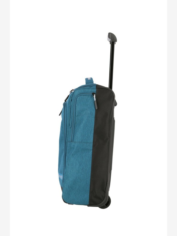 Travelite Kick Off Wheeled Duffle S - petrolejová Taška