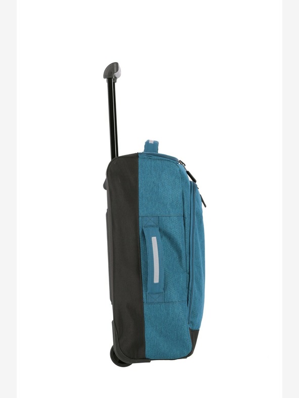 Travelite Kick Off Wheeled Duffle S - petrolejová Taška