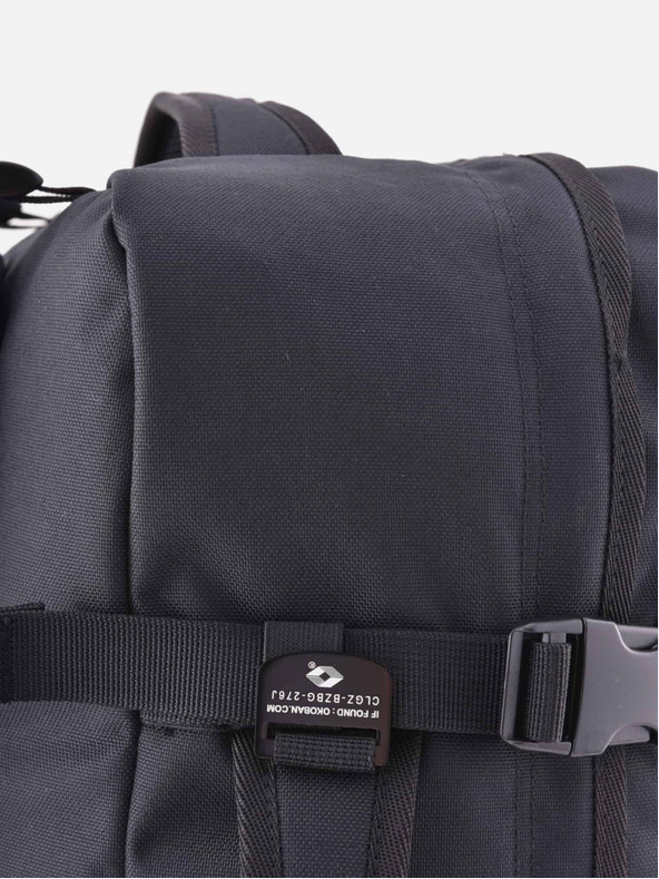 CabinZero Čierny batoh CabinZero Military 36L Absolute Black