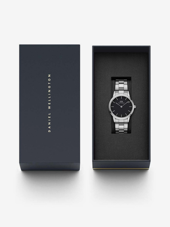 Daniel Wellington Pánske hodinky Daniel Wellington Iconic Link Silver