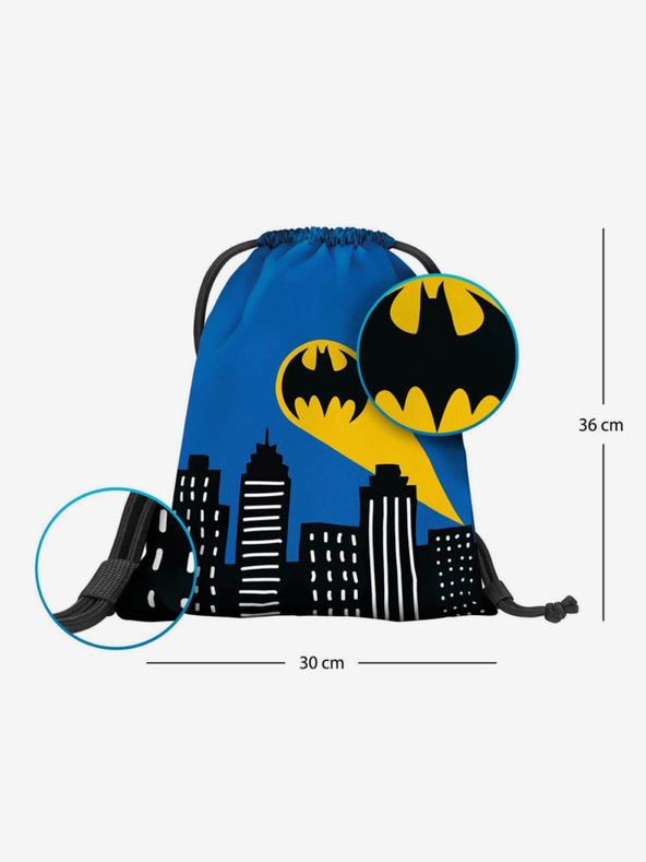 BAAGL  Modrá predškolská taška Baagl Batman