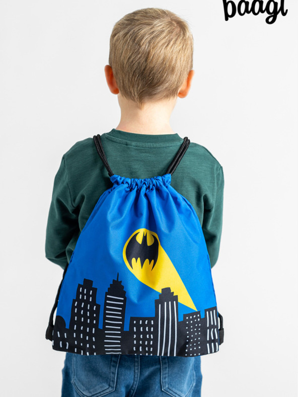 BAAGL  Modrá predškolská taška Baagl Batman
