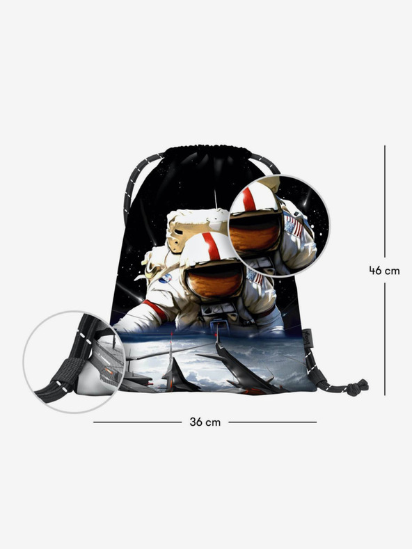 BAAGL  Čierna Baagl eARTh - Cosmonaut od Caer8th
