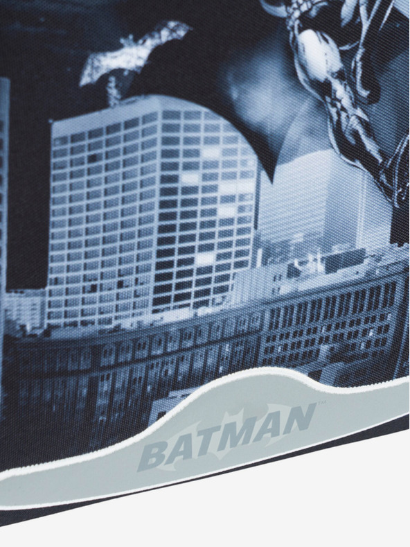 BAAGL  Čierna školská taška Baagl Shelly Batman Dark City