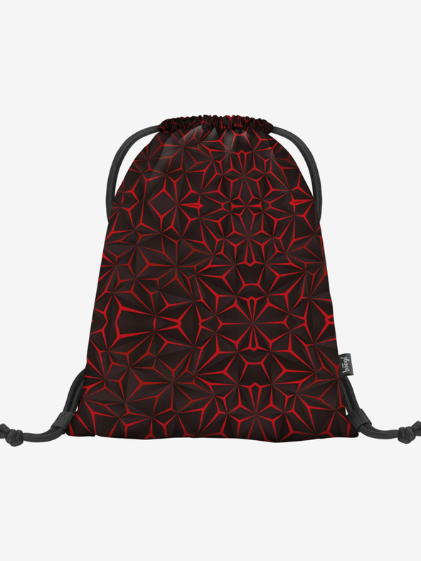 BAAGL  Čierna taška Baagl Red Polygon