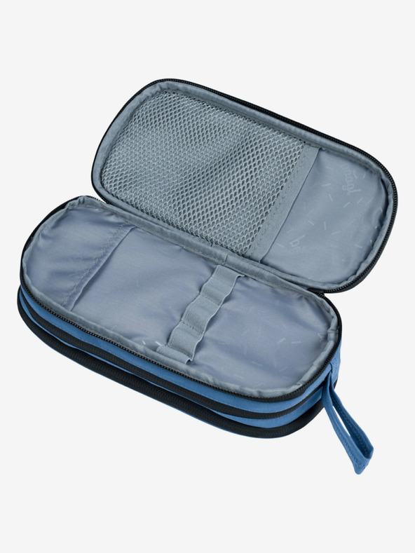 BAAGL  Modrá školská súprava - batoh, peračník, taška Baagl Coolmate Ocean Blue