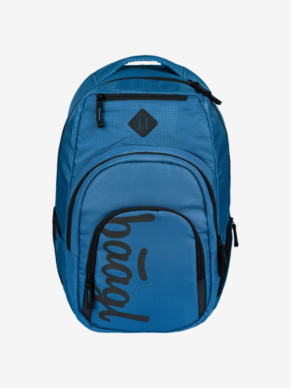 BAAGL  Modrá školská súprava - batoh, peračník, taška Baagl Coolmate Ocean Blue