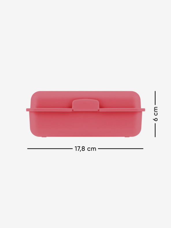 BAAGL  Ružový box na desiatu Baagl Hippie