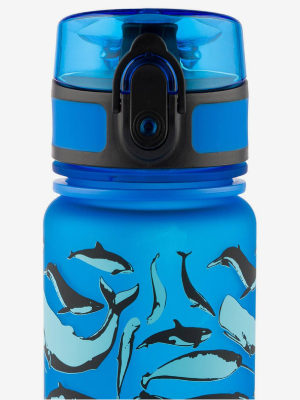 BAAGL  Modrá veľryba Tritanová fľaša na pitie, 500 ml Baagl
