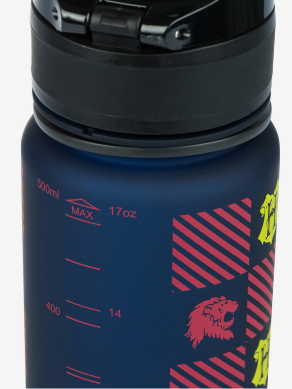 BAAGL  Modrá tritanová fľaša na pitie harry potter nebelvír, 500 ml Baagl