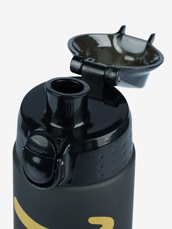 BAAGL  Čierna fľaša na pitie Tritan Gold, 700 ml Baagl