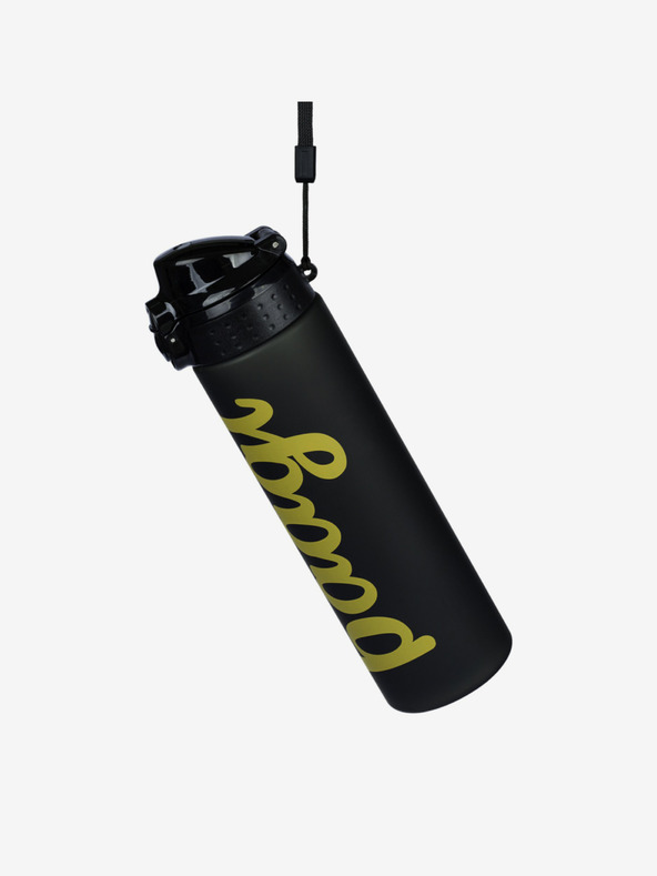 BAAGL  Čierna fľaša na pitie Tritan Gold, 700 ml Baagl