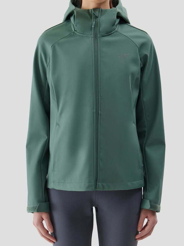 4F Dámska vetruodolná softshellová bunda s membránou 5000 4F