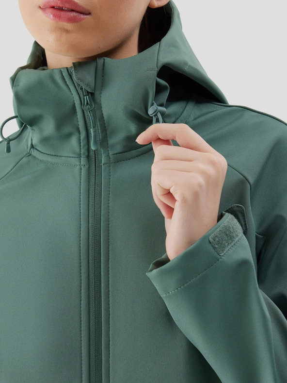 4F Dámska vetruodolná softshellová bunda s membránou 5000 4F