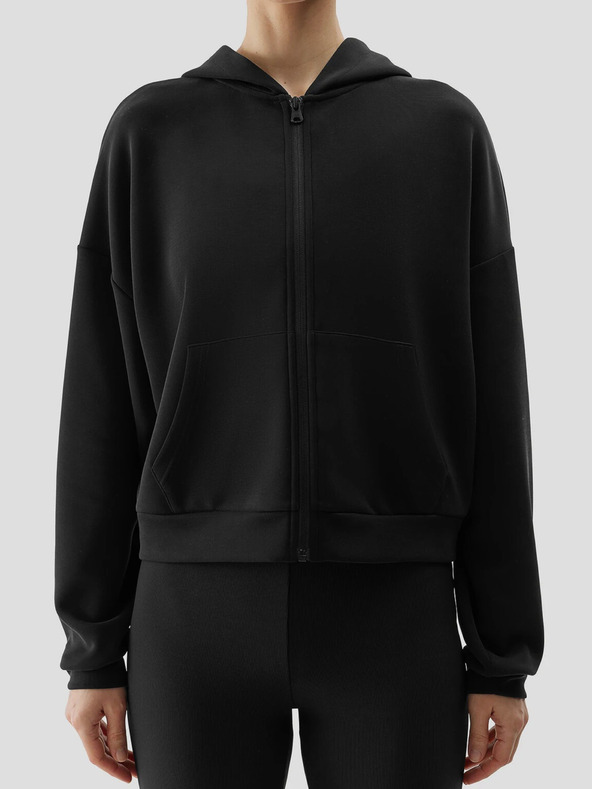 4F Dámska mikina bez zipsu s prídavkom modalu 4F