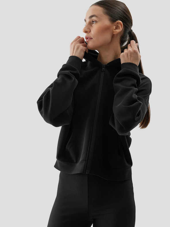 4F Dámska mikina bez zipsu s prídavkom modalu 4F