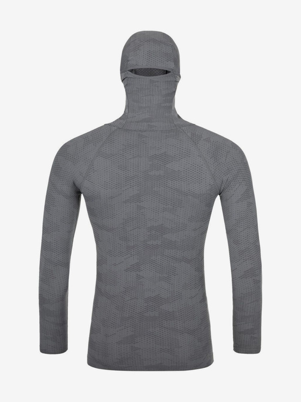 Kilpi Šedé dámske športové tričko s kapucňou Kilpi Ninja