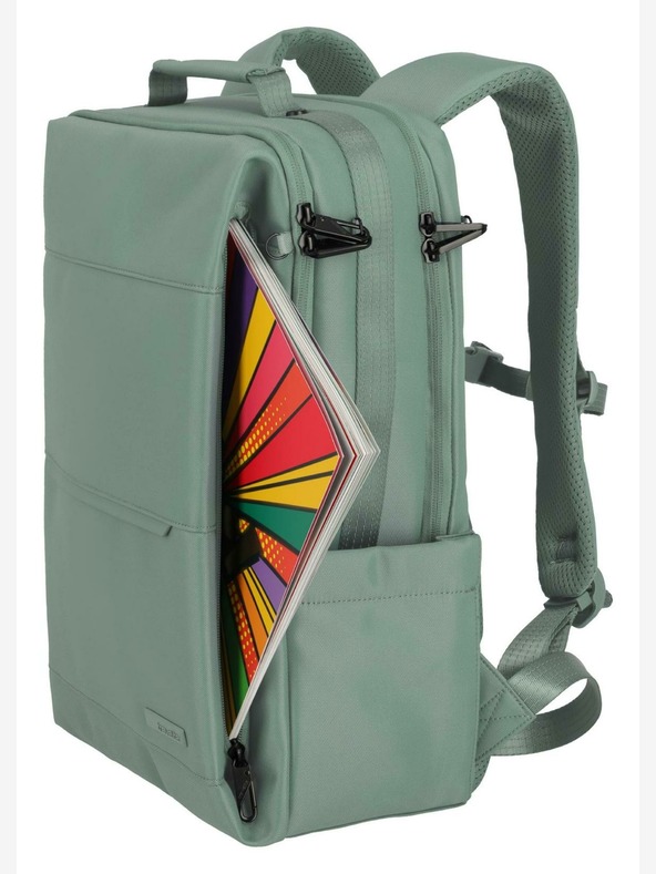 Travelite Batoh Travelite Workfloow Batoh M Sage