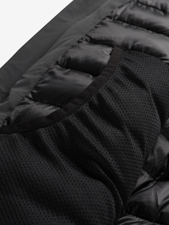 ALPINE PRO Pánska lyžiarska bunda s membránou ptx sneh ALPINE PRO REAS dk.true gray