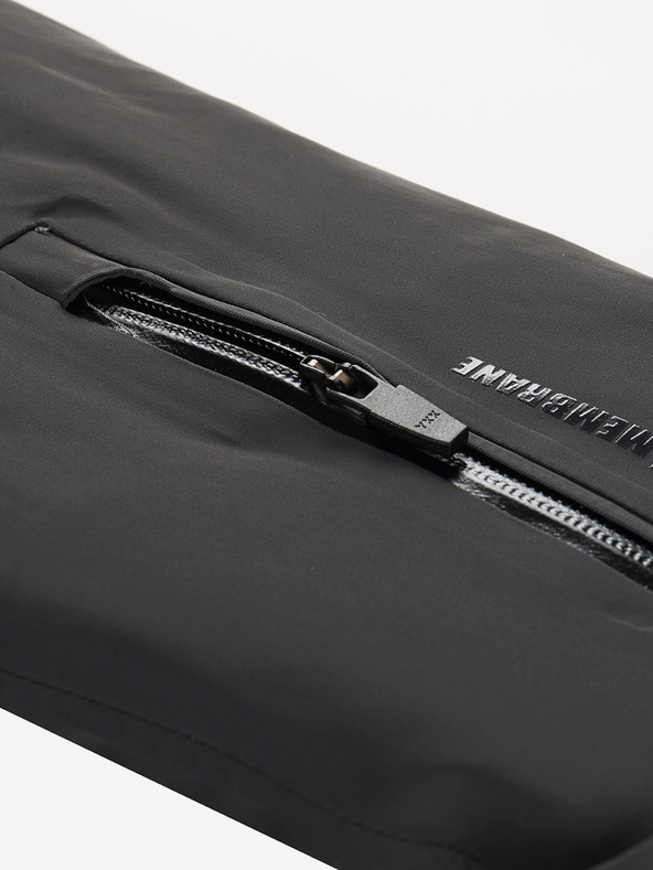 ALPINE PRO Pánska lyžiarska bunda s membránou ptx sneh ALPINE PRO REAS dk.true gray