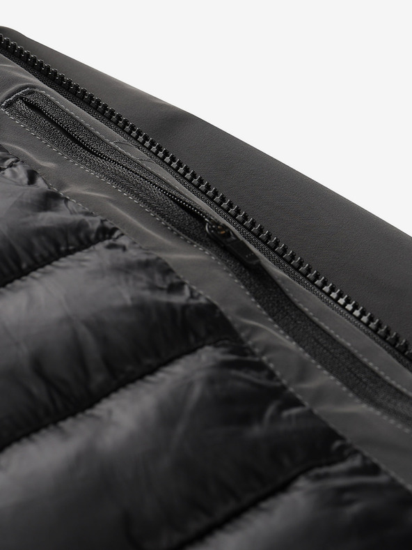 ALPINE PRO Pánska lyžiarska bunda s membránou ptx sneh ALPINE PRO REAS dk.true gray