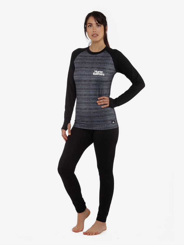 Horsefeathers Termo nohavice Mirra Horsefeathers - čierne